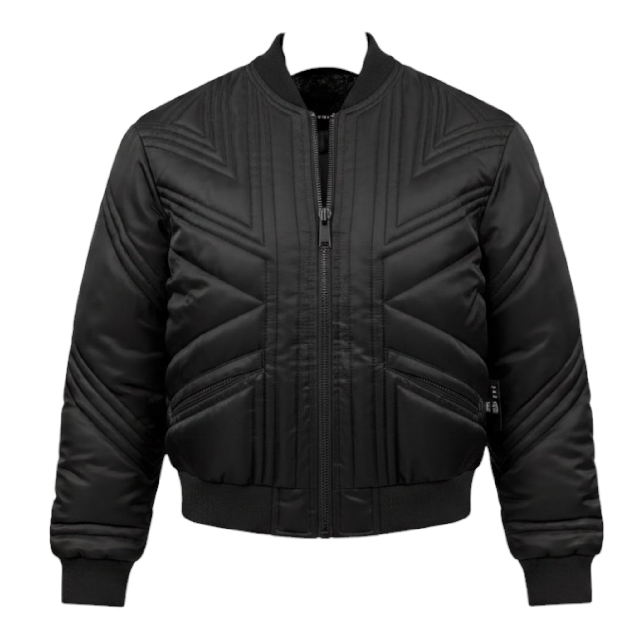 John Richmond Giubbino tinta unita con Zip Nero per Bambino RBA26032PI NERO JOHN RICHMOND 