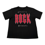 John Richmond T-Shirt tinta unita con Brillantini Nero per Bambina RBA26038TS NERO JOHN RICHMOND 