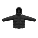 John Richmond Giubbino tinta unita con Zip E Cappuccio Nero per Bambino RBA26043PI NERO JOHN RICHMOND 