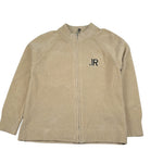 John Richmond Maglia tinta unita con Zip E Stampa Beige per Bambino RBA26047CD BEIGE JOHN RICHMOND 