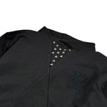 John Richmond Felpa tinta unita con Cappuccio E Borchie Nero per Bambino RBA26055FE NERO JOHN RICHMOND 