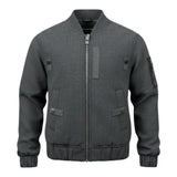 John Richmond Giubbino tinta unita con Zip Grigio per Bambino RBA26057GB GRIGIO JOHN RICHMOND 