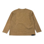 John Richmond Shirt tinta unita Girocollo con Logo Marrone per Bambino RBA26058TS MARRONE JOHN RICHMOND 