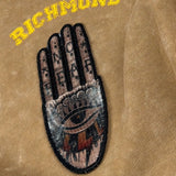 John Richmond Shirt tinta unita Girocollo con Logo Marrone per Bambino RBA26058TS MARRONE JOHN RICHMOND 