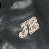 John Richmond Giubbino tinta unita In Ecopelle Nero per Bambino RBA26064GB NERO JOHN RICHMOND 
