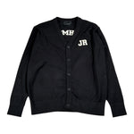 John Richmond Cardigan tinta unita con Stampa Nero per Bambino RBA26075CD NERO JOHN RICHMOND 
