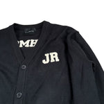 John Richmond Cardigan tinta unita con Stampa Nero per Bambino RBA26075CD NERO JOHN RICHMOND 