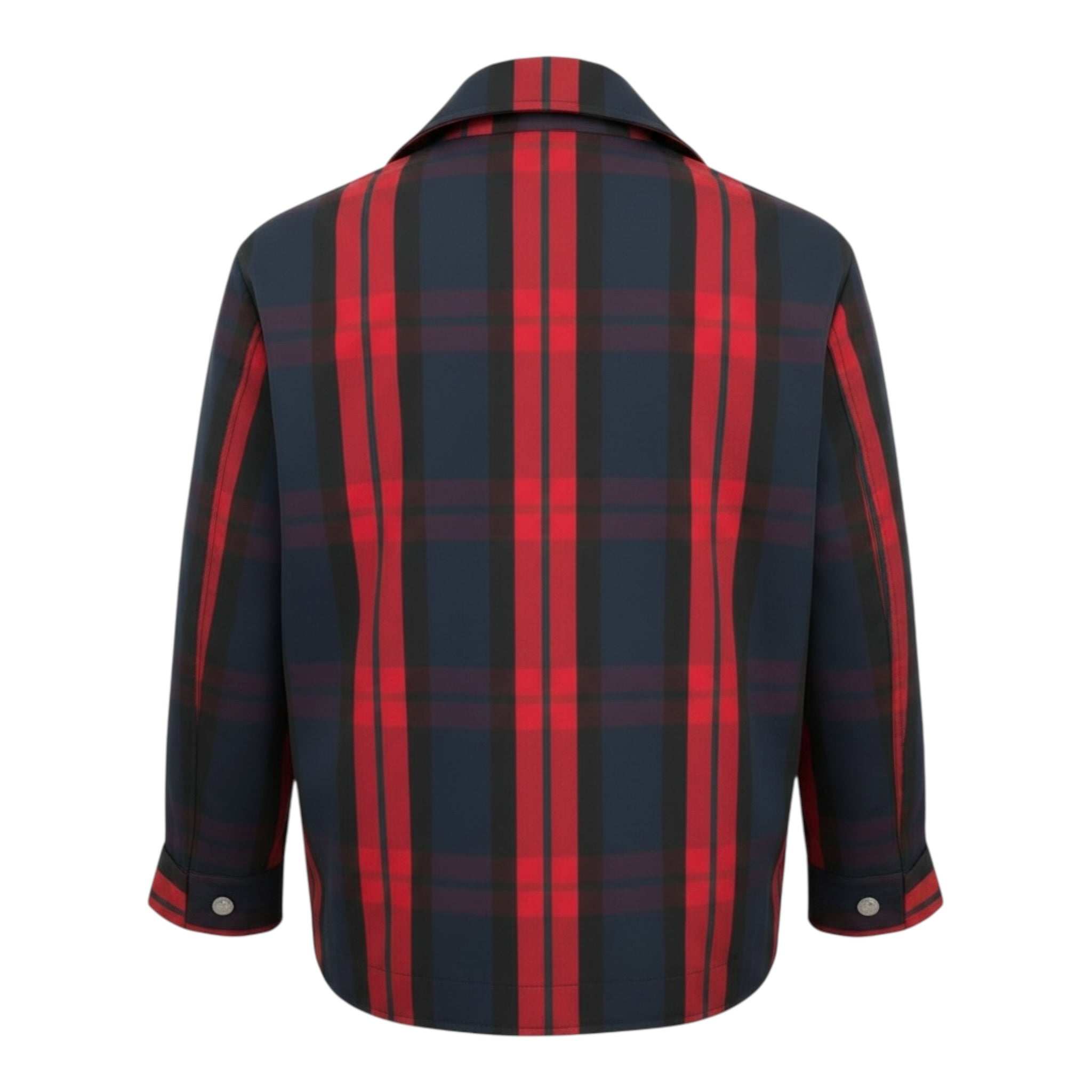 John Richmond Camicia Bicolore con Zip E Fantasia A Righe Rosso per Bambino RBA26089GB ROSSO JOHN RICHMOND 