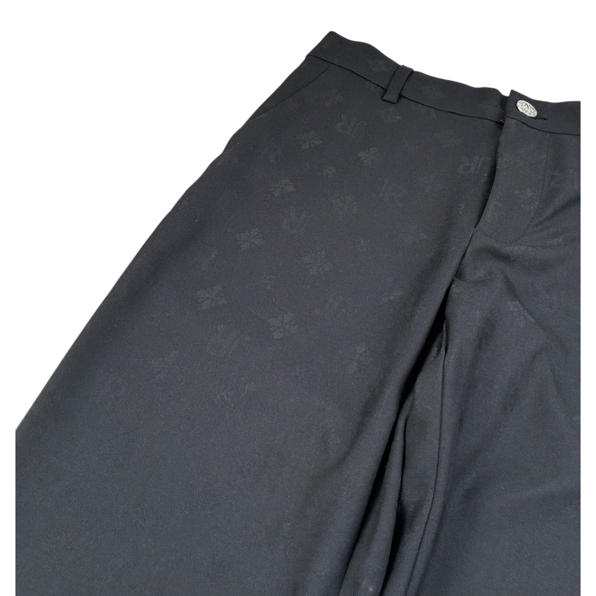John Richmond Pantalone tinta unita con Girovita Regolabile Nero per Bambino RBA26101PA NERO JOHN RICHMOND 