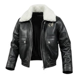 John Richmond Giubbino In Ecopelle con Pelliccia Nero per Bambino RBA26114MT NERO JOHN RICHMOND 