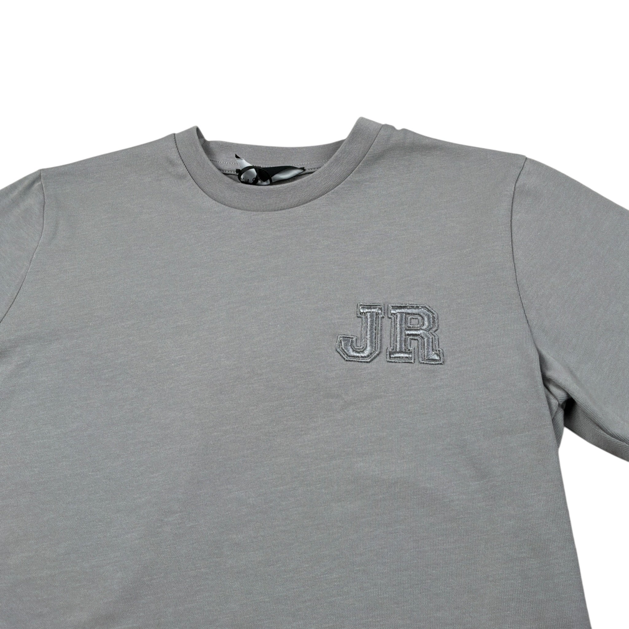 John Richmond T-Shirt tinta unita con Stampa Grigio per Bambino RBA26119TS GRIGIO JOHN RICHMOND 