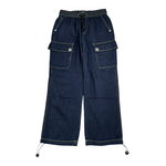 John Richmond Jeans tinta unita con Elastico In Vita Blu per Bambino RBA26134JE BLU JOHN RICHMOND 