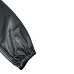 John Richmond Pantalone tinta unita In Ecopelle Nero per Bambino RBA26137PA NERO JOHN RICHMOND 