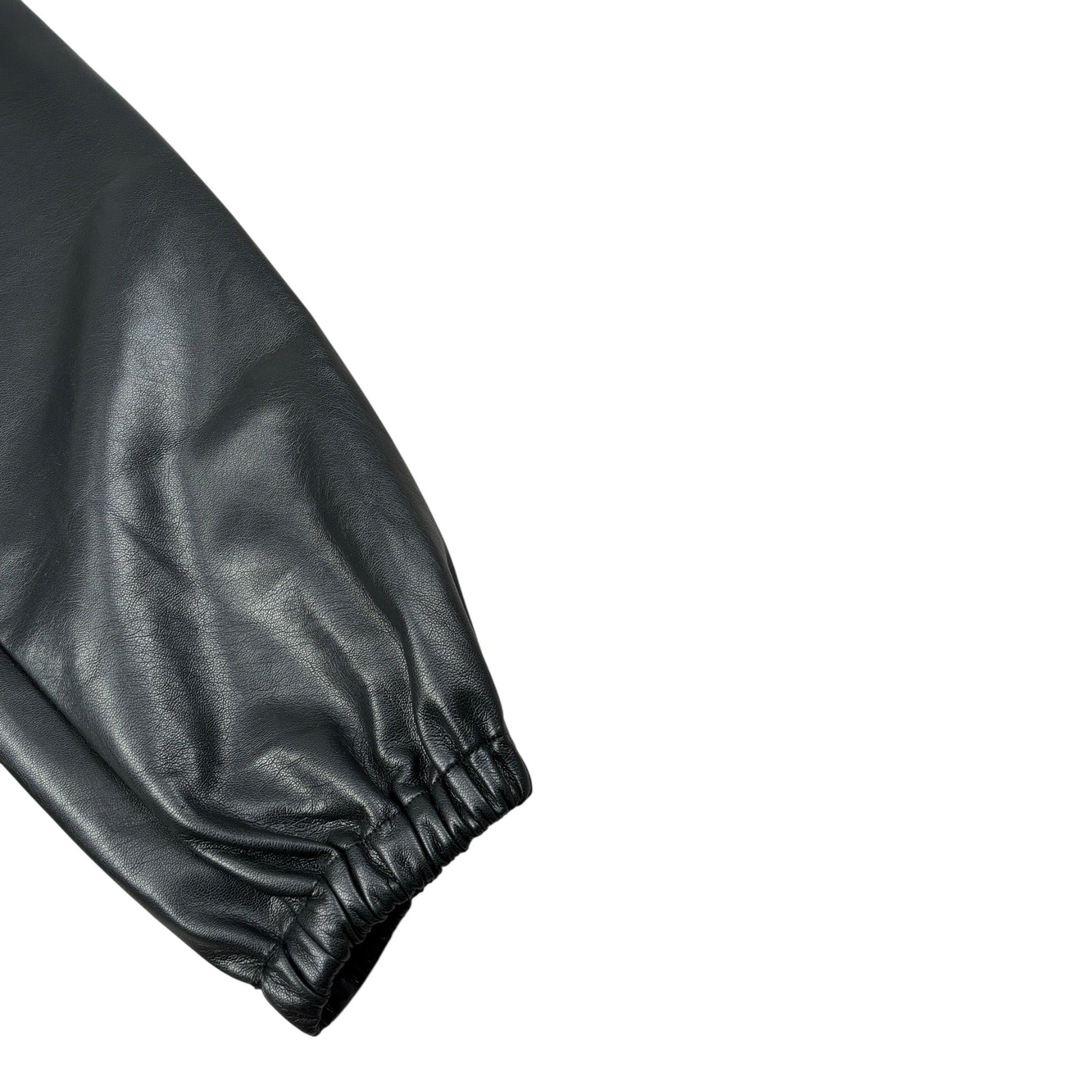 John Richmond Pantalone tinta unita In Ecopelle Nero per Bambino RBA26137PA NERO JOHN RICHMOND 
