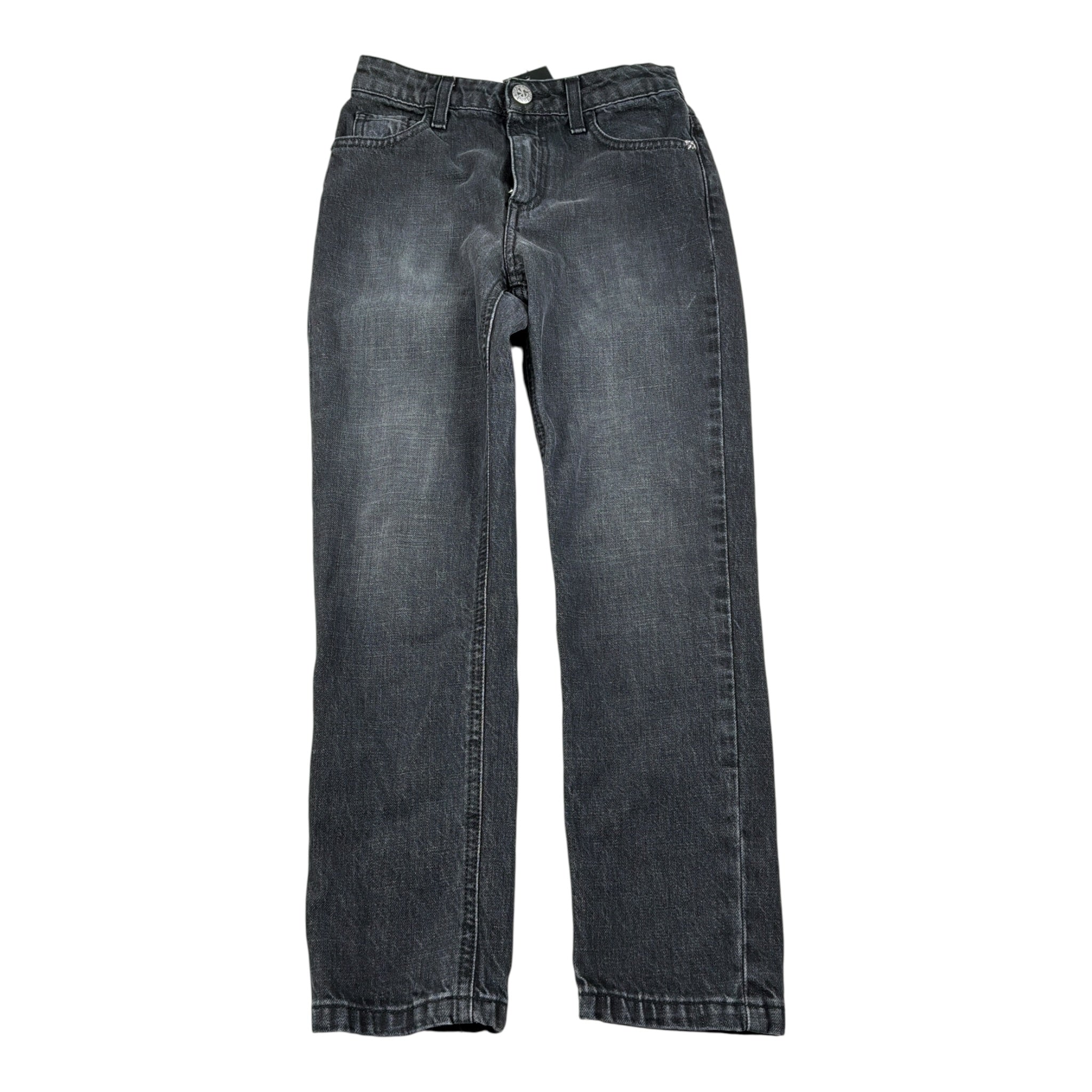 John Richmond Jeans tinta unita con Girovita Regolabile Nero per Bambino RBA26138JE NERO JOHN RICHMOND 