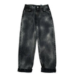 John Richmond Jeans tinta unita con Girovita Regolabile Nero per Bambino RBA26141JE NERO JOHN RICHMOND 