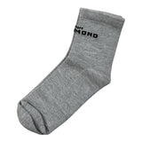John Richmond Calzini tinta unita con Logo Grigio per Bambino RBA26165CZ GRIGIO JOHN RICHMOND 