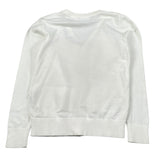 John Richmond Cardigan tinta unita con Stampa Bianco per Bambino RBA26169CD BIANCO JOHN RICHMOND 