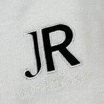 John Richmond Maglia tinta unita con Zip E Logo Bianco per Bambino RBA26170LU BIANCO JOHN RICHMOND 