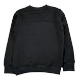 John Richmond Felpa Girocollo tinta unita con Stampa Nero per Bambino RBA26176FE NERO JOHN RICHMOND 