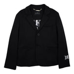 John Richmond Giacca tinta unita con Logo Nero per Bambino RBP23085GC NERO JOHN RICHMOND 