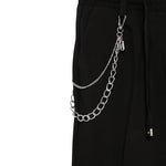 John Richmond Pantalone tinta unita con Elastico In Vita Nero per Bambino RBP25227PAX NERO JOHN RICHMOND 