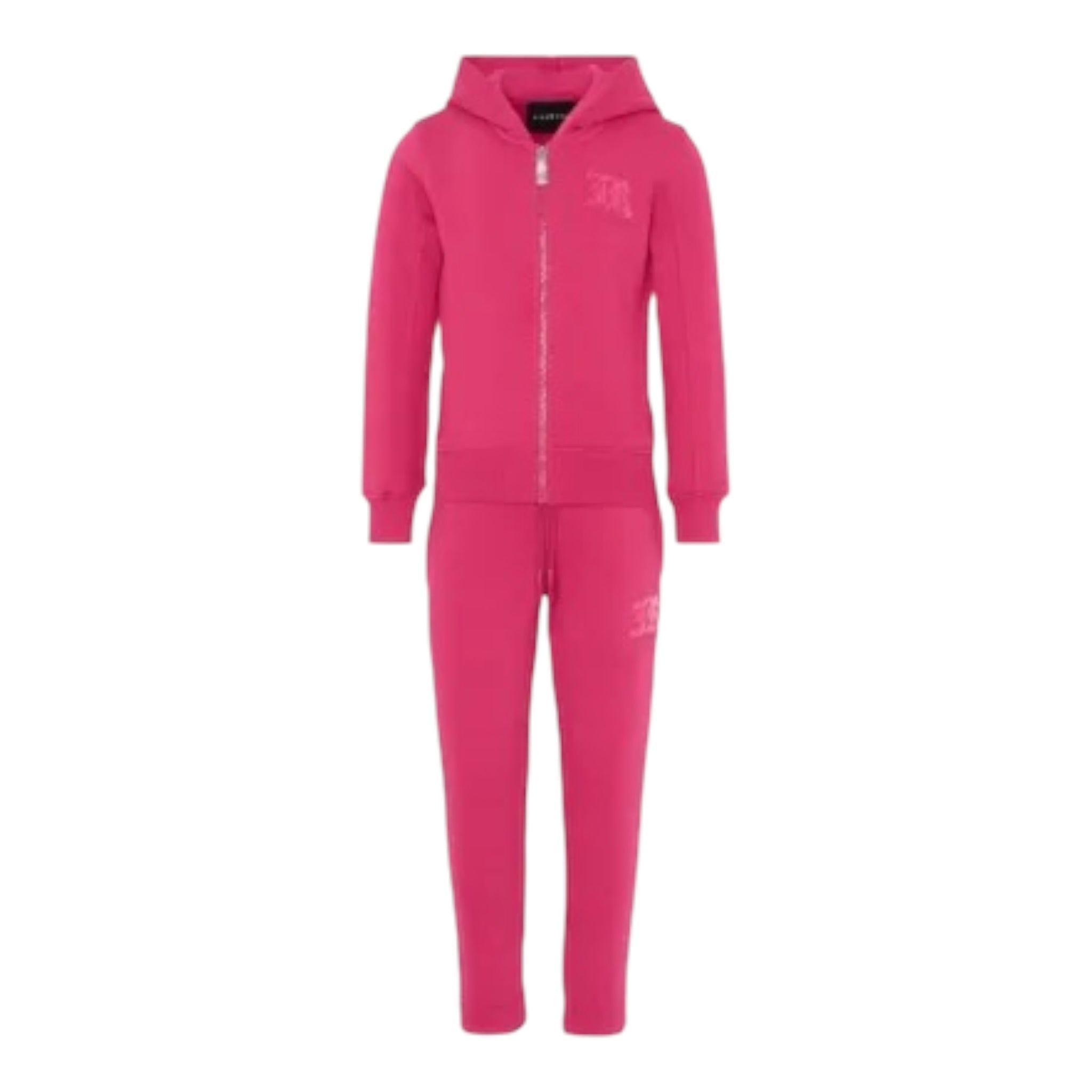 John Richmond Completo 2Pz Felpa-Pantalone tinta unita Fuxia per Bambina RGA25001CFJ FUXIA JOHN RICHMOND 