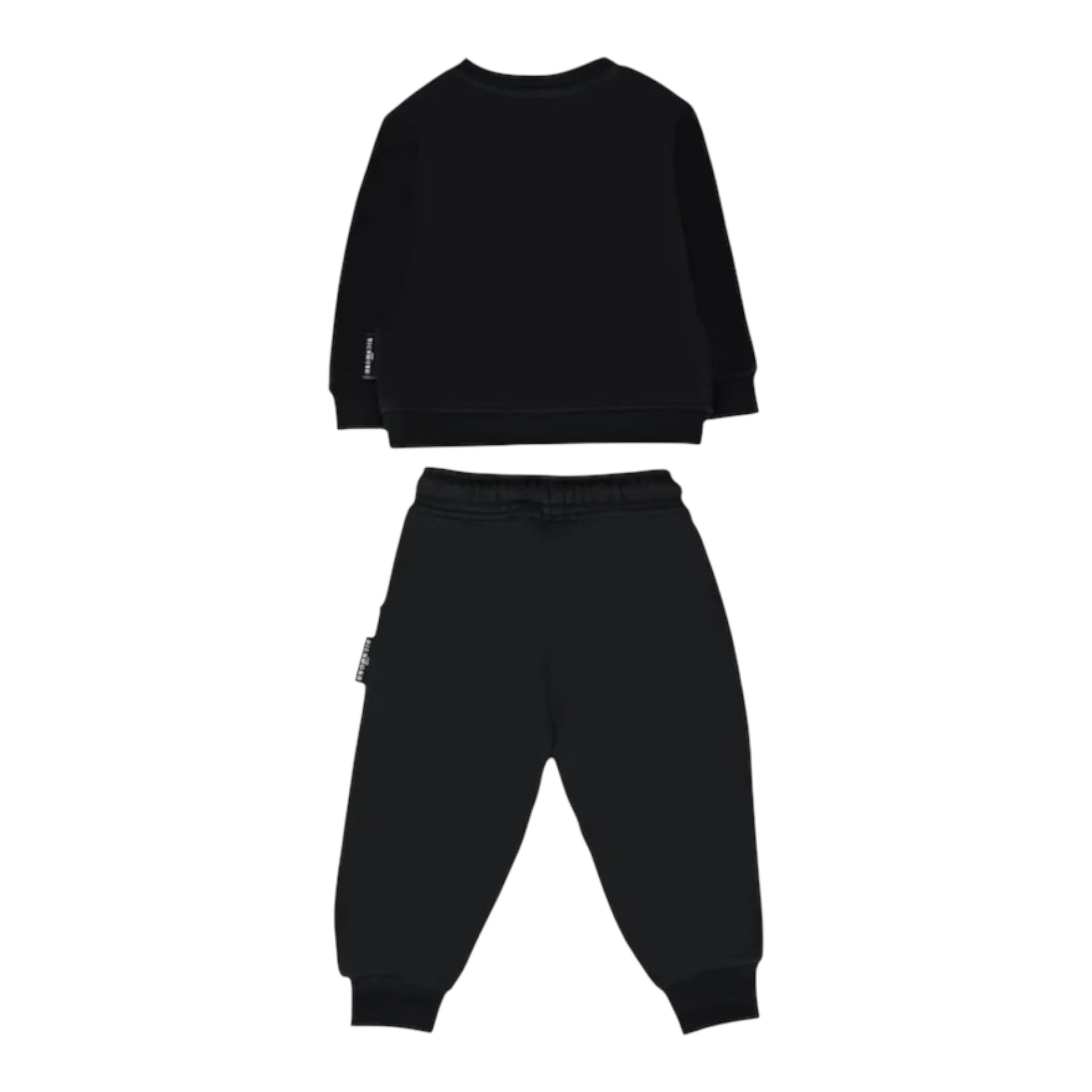 John Richmond Completo 2Pz Felpa-Pantalone Nero per Neonato RGA25002CF NERO JOHN RICHMOND 