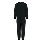 John Richmond Completo 2 Pezzi Felpa-Pantalone tinta unita Nero per Neonato RGA25002CFNX NERO JOHN RICHMOND 