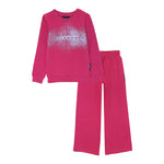John Richmond Completo 2Pz Felpa-Pantalone Magenta per Bambina RGA25007CFXX MAGENTA JOHN RICHMOND 