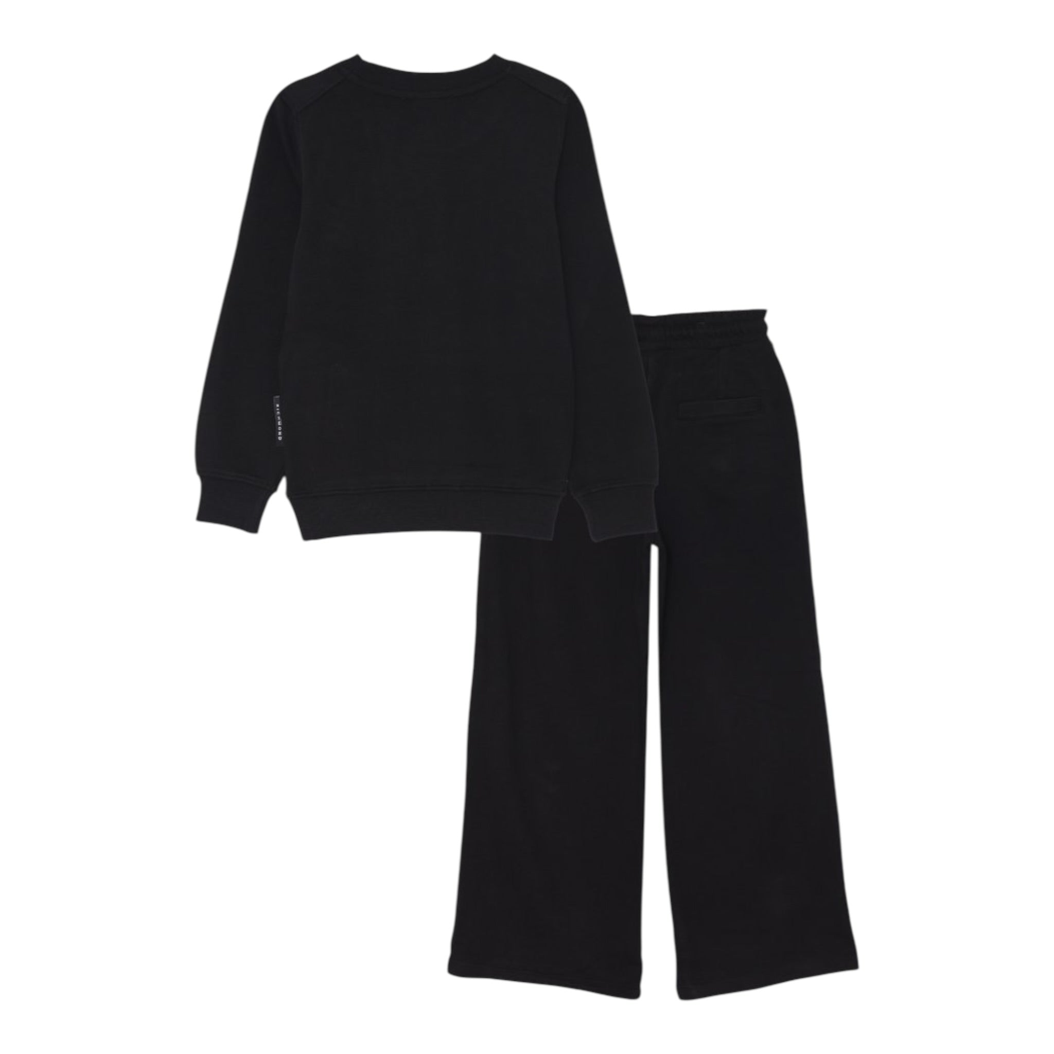 John Richmond Completo 2Pz Felpa-Pantalone Nero per Bambina RGA25007CFXX NERO JOHN RICHMOND 