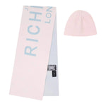 John Richmond Set Sciarpa-Cappello tinta unita Rosa per Bambina RGA25015HS ROSA JOHN RICHMOND 