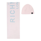 John Richmond Set Sciarpa-Cappello tinta unita Rosa per Bambina RGA25015HS ROSA JOHN RICHMOND 