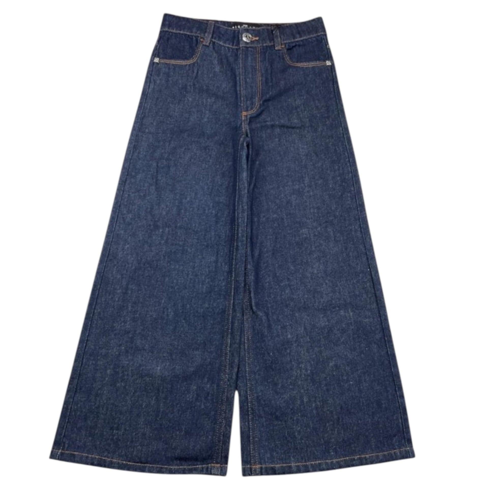 John Richmond Jeans tinta unita Modello Palazzo Blu per Bambina RGA25021JEX BLU JOHN RICHMOND 