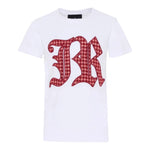 John Richmond T-Shirt tinta unita con Stampa Bianco per Bambina RGA25078TS BIANCO JOHN RICHMOND 