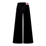 John Richmond Jeans tinta unita Modello Palazzo Nero per Bambina RGA25097JE NERO JOHN RICHMOND 