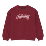 John Richmond Felpa Chiusa Girocollo tinta unita Bordeaux per Bambina RGA25102FE BORDEAUX JOHN RICHMOND 