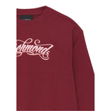 John Richmond Felpa Chiusa Girocollo tinta unita con Logo Bordeaux per Bambina RGA2510FE BORDEAUX JOHN RICHMOND 
