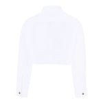 John Richmond Camicia Manica Lunga Itnta Unita Modello Crop Bianco per Neonata RGA25116CA BIANCO JOHN RICHMOND 