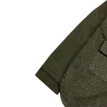 John Richmond Camicia Manica Lunga tinta unita con Brillantini Verde per Bambina RGA25140CA VERDE JOHN RICHMOND 