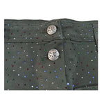 John Richmond Gonna tinta unita con Brillantini Verde per Neonata RGA25143GONX VERDE JOHN RICHMOND 