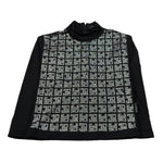 John Richmond Shirt Girocollo tinta unita con Brillantini Nero per Bambina RGA25181TS NERO JOHN RICHMOND 