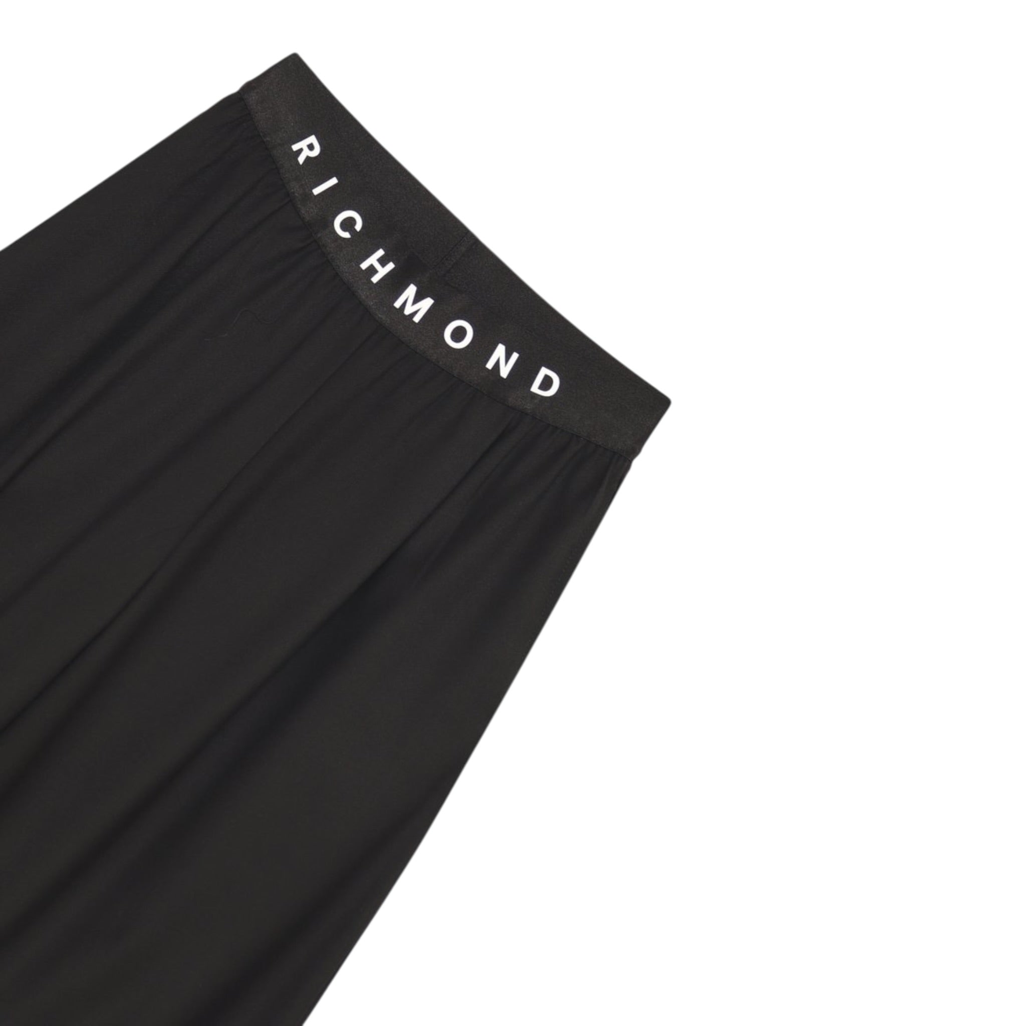 John Richmond Pantalone tinta unita Modello Palazzo Nero per Neonata RGA25216PA NERO JOHN RICHMOND 
