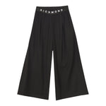 John Richmond Pantalone tinta unita Modello Palazzo Nero per Neonata RGA25216PA NERO JOHN RICHMOND 