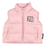John Richmond Smanicato tinta unita con Logo Rosa per Bambina RGA25232PIAX ROSA JOHN RICHMOND 