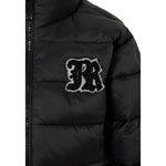 John Richmond Giubbino tinta unita con Stampe Logo Nero per Neonato RGA25233BI NERO JOHN RICHMOND 