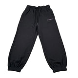 John Richmond Pantalone Tuta tinta unita con Logo Nero per Bambina RGA26006PA NERO JOHN RICHMOND 