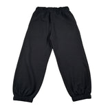 John Richmond Pantalone Tuta tinta unita con Logo Nero per Bambina RGA26006PA NERO JOHN RICHMOND 