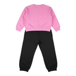 John Richmond Completo 2Pz Bicolore Felpa-Pantalone Rosa/Nero per Bambina RGA26019CF ROSA/NERO JOHN RICHMOND 