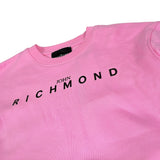 John Richmond Completo 2Pz Bicolore Felpa-Pantalone Rosa/Nero per Bambina RGA26019CF ROSA/NERO JOHN RICHMOND 